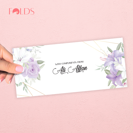 Lilac Bloom Envelope