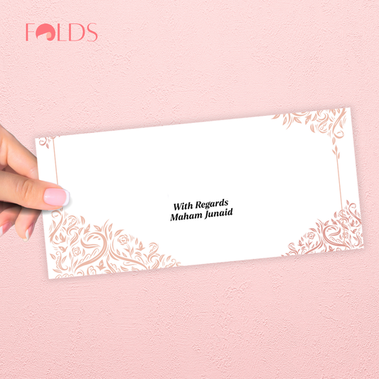 Blush Vine Envelope