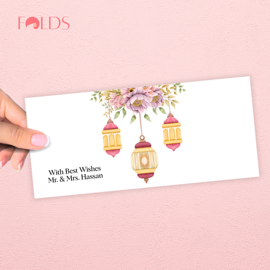 Ruby Lantern Envelope