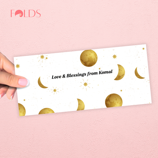 Golden Moons Envelope