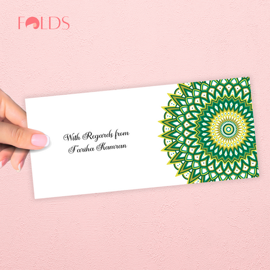 Emerald Bloom Envelope