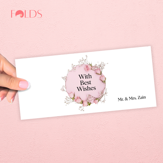 Blush Frame Envelope