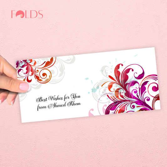 Swirl Bloom Envelope