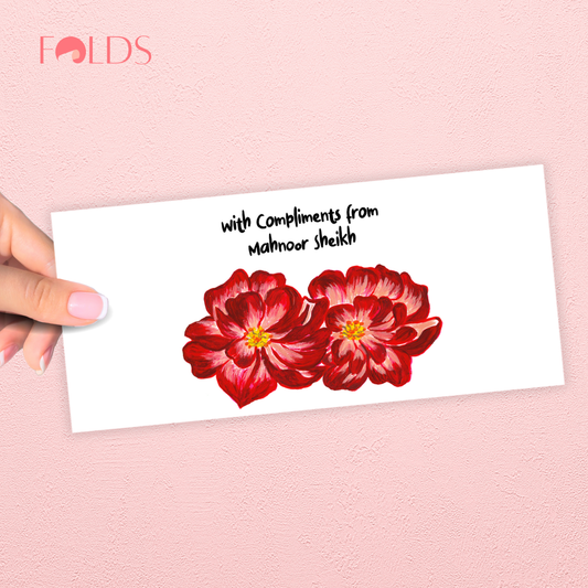 Scarlet Pair Envelope