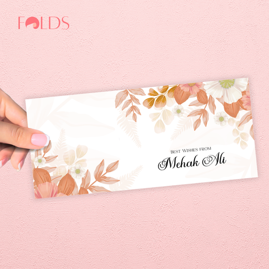 Vintage Sprig Envelope