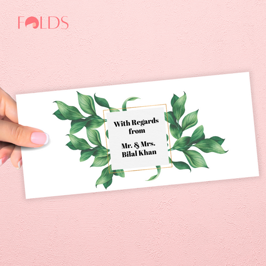 Pressed Petals Envelop