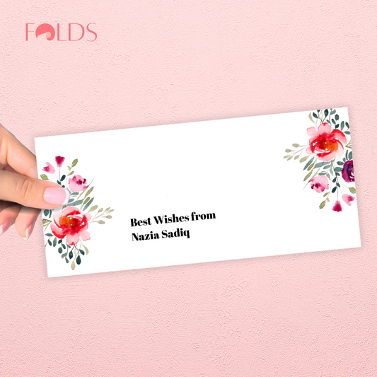 Muted Florals Envelope