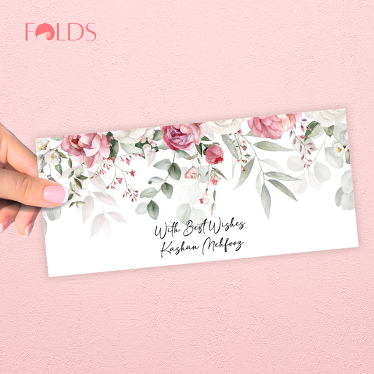 Floral Lattice Envelope