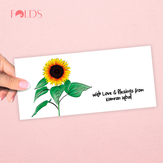 Sunflower Joy Envelope