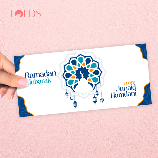 Majestic Blue Envelope