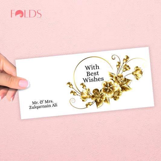 Shimmering Stem Envelope