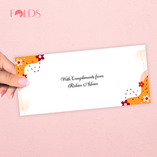 Orange Blossom Envelope