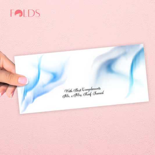 Aura Blue Envelope