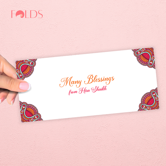 Jeweled Corner Envelope