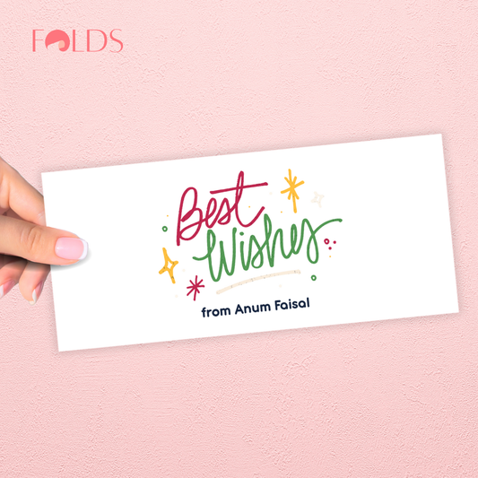 Color Wishes Envelope