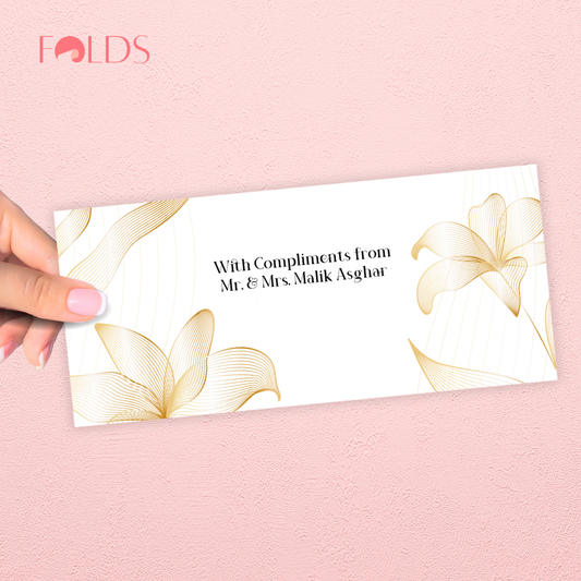 Lace Lily Envelope