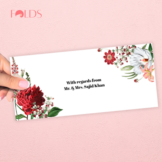 Whispers of Rose Envelope