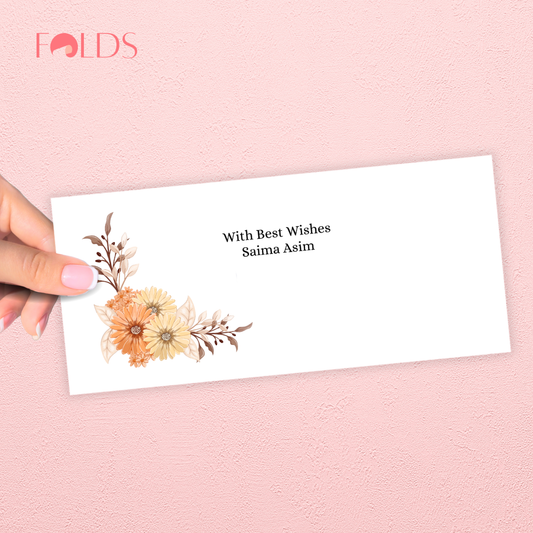 Honey Speckle Envelope