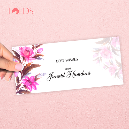 Crimson Petal Envelope