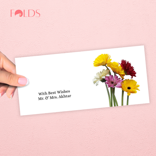 Daisy Bunch Envelope