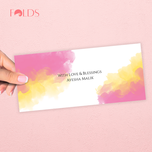 Sunset Hues Envelope