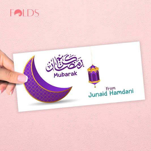 Violet Velvet Envelope