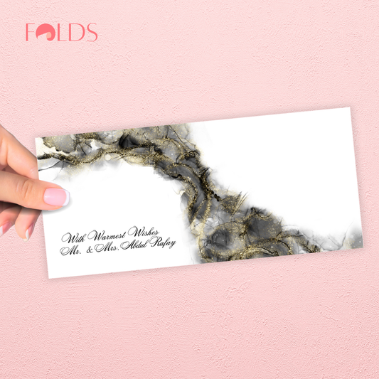 Golden Marble Envelope