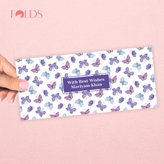 Lilac Wings Envelope