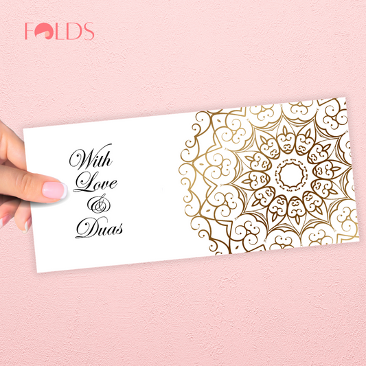 Golden Mandala Envelope