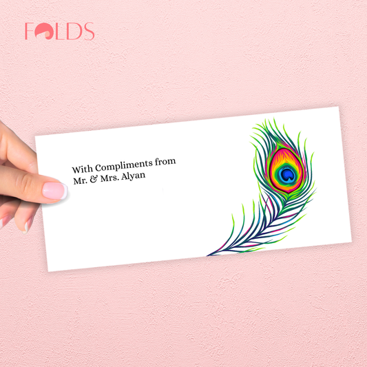 Painted Fan Envelope
