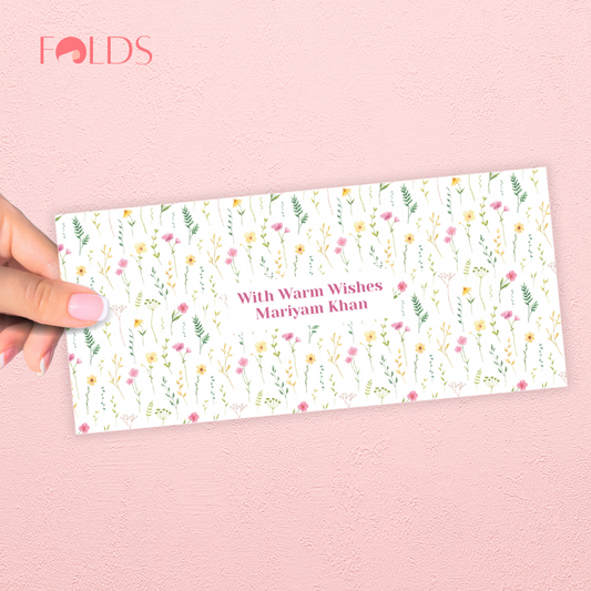 Pastel Garden Envelope